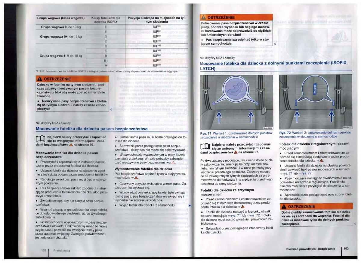 VW Golf Jetta VI 6 instrukcja obslugi / page 51