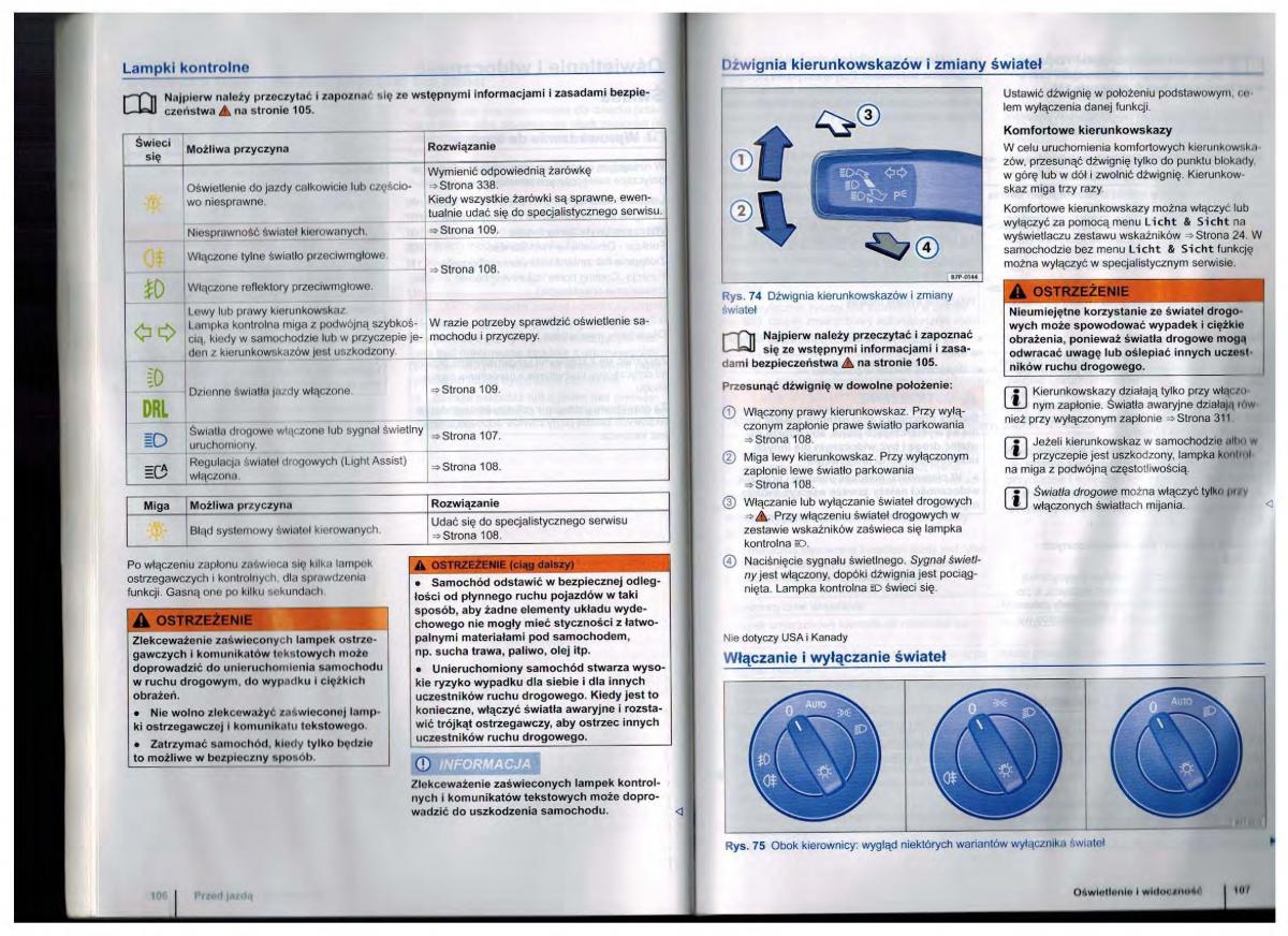 VW Golf Jetta VI 6 instrukcja obslugi / page 53