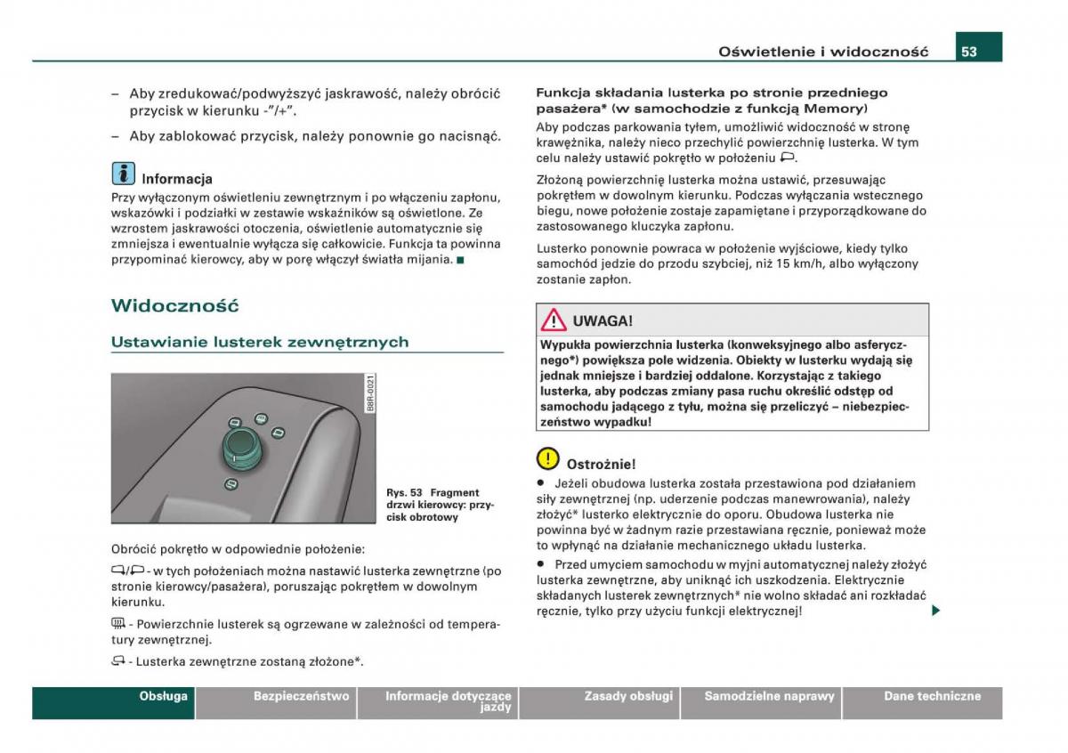 Audi Q5 instrukcja / page 55