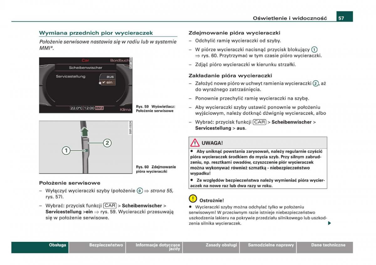 manual Audi Q5 instrukcja / page 59