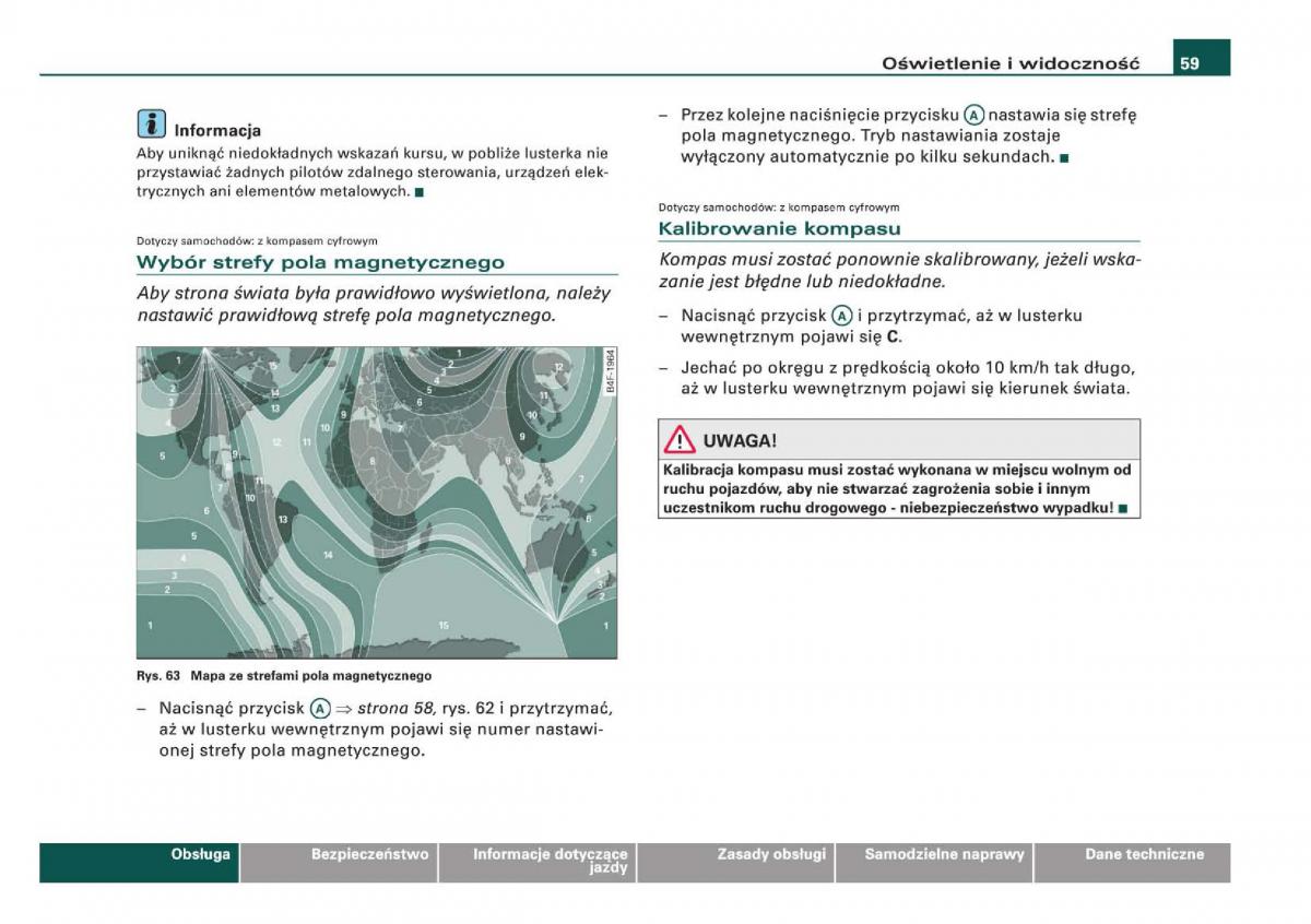 manual Audi Q5 instrukcja / page 61