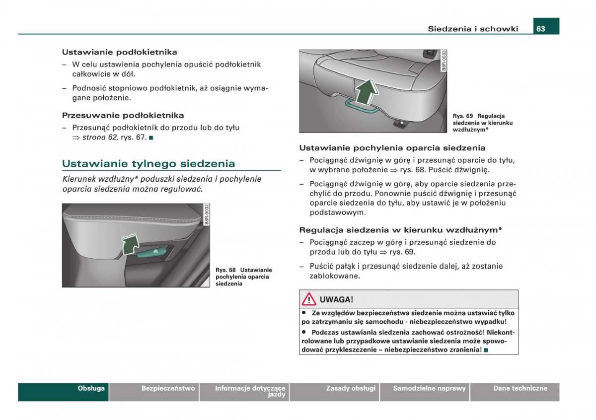 Audi Q5 instrukcja / page 65