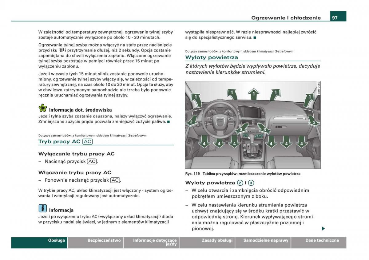 Audi Q5 instrukcja / page 99