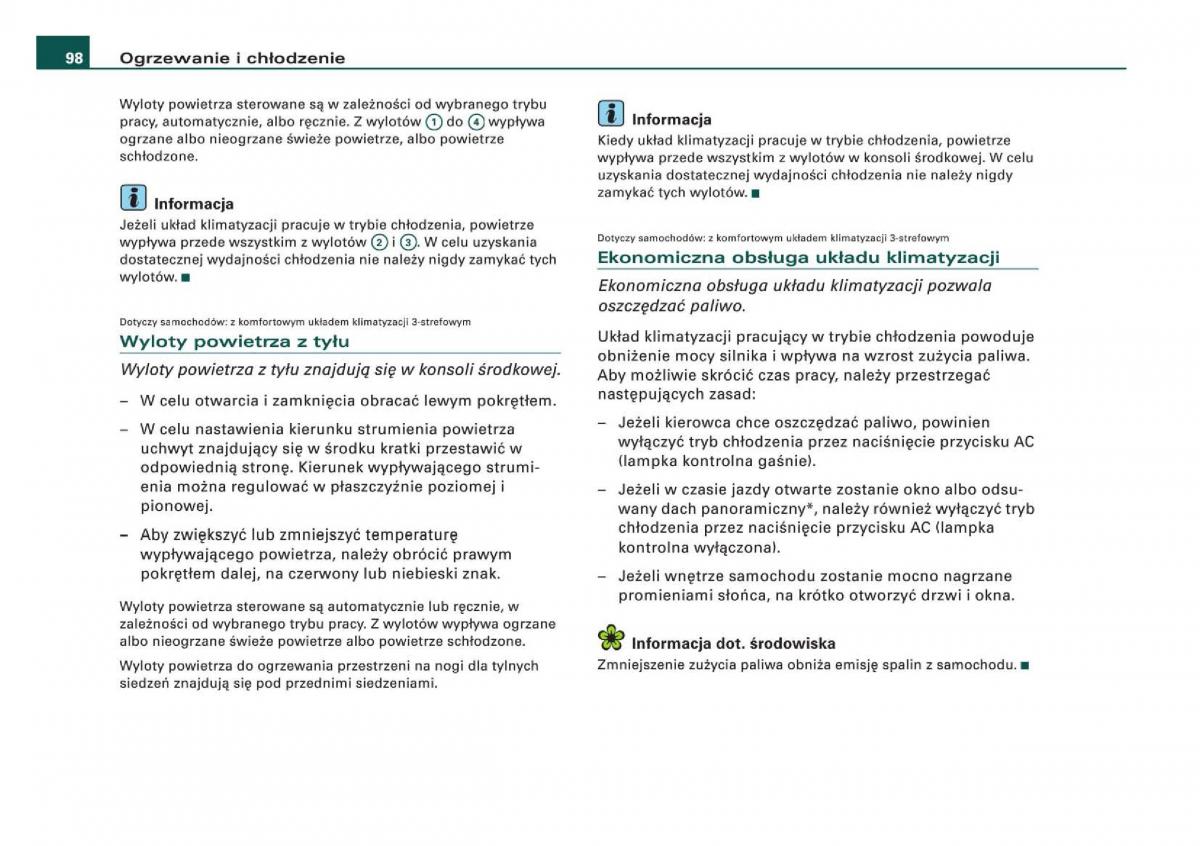 manual Audi Q5 instrukcja / page 100