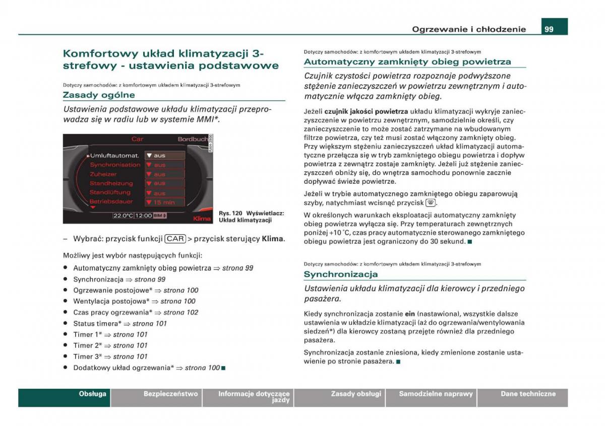 Audi Q5 instrukcja / page 101