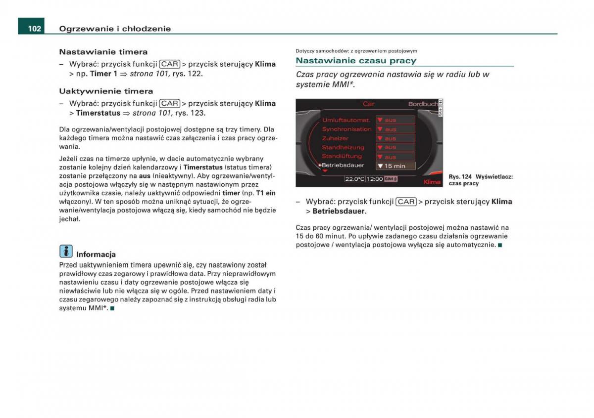 manual Audi Q5 instrukcja / page 104