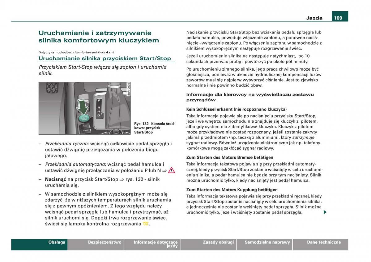 Audi Q5 instrukcja / page 111