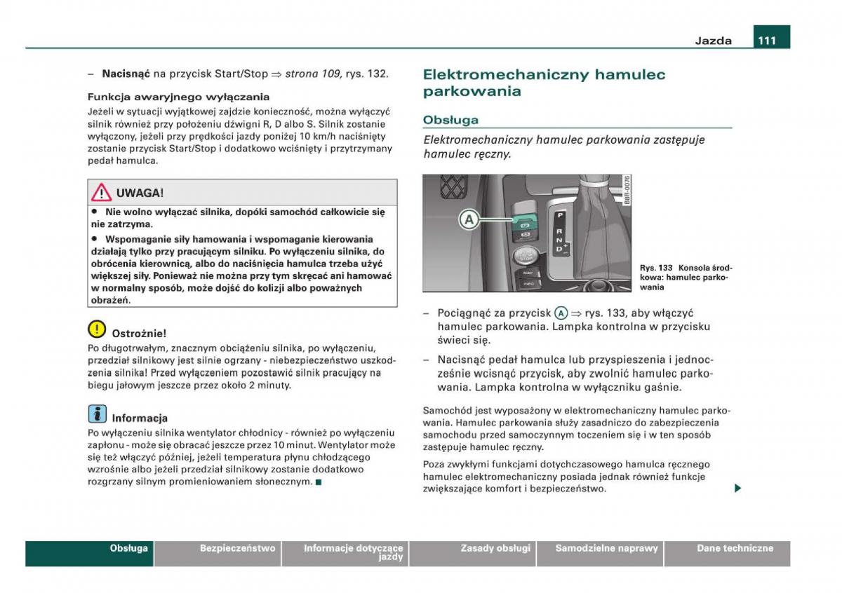 Audi Q5 instrukcja / page 113