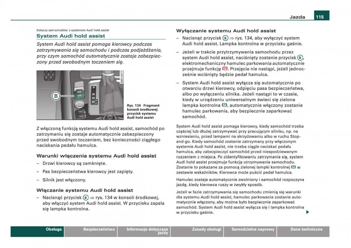 manual Audi Q5 instrukcja / page 117