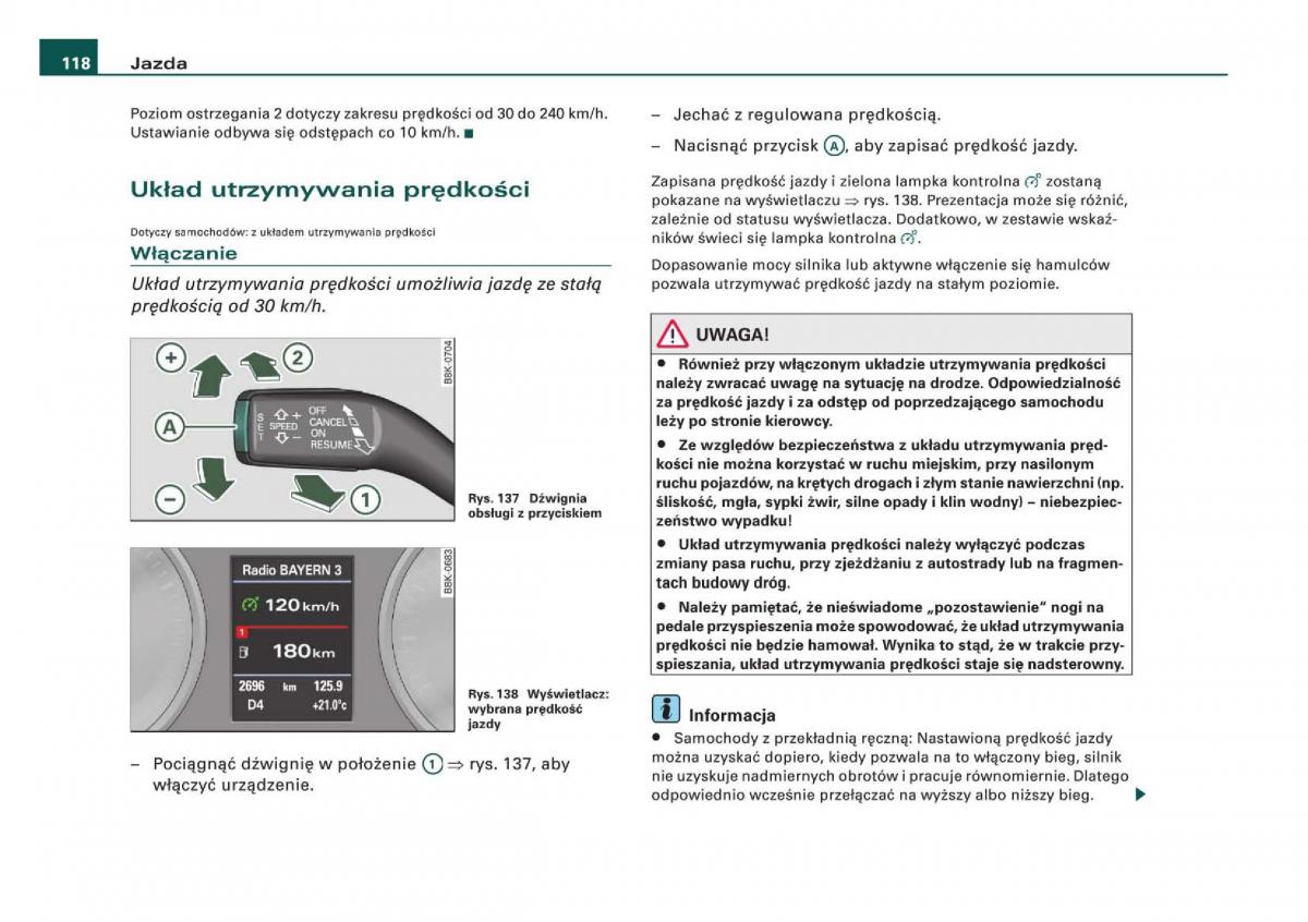 Audi Q5 instrukcja / page 120