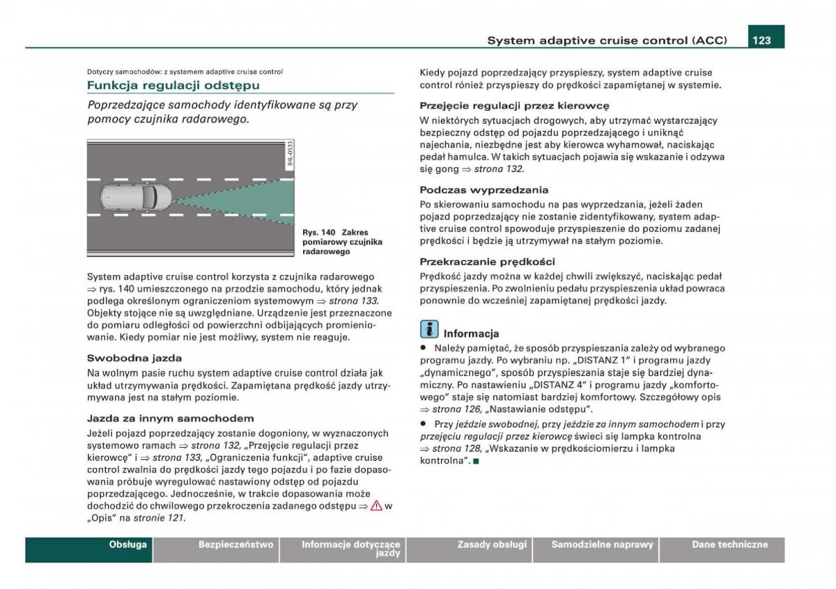 manual Audi Q5 instrukcja / page 125