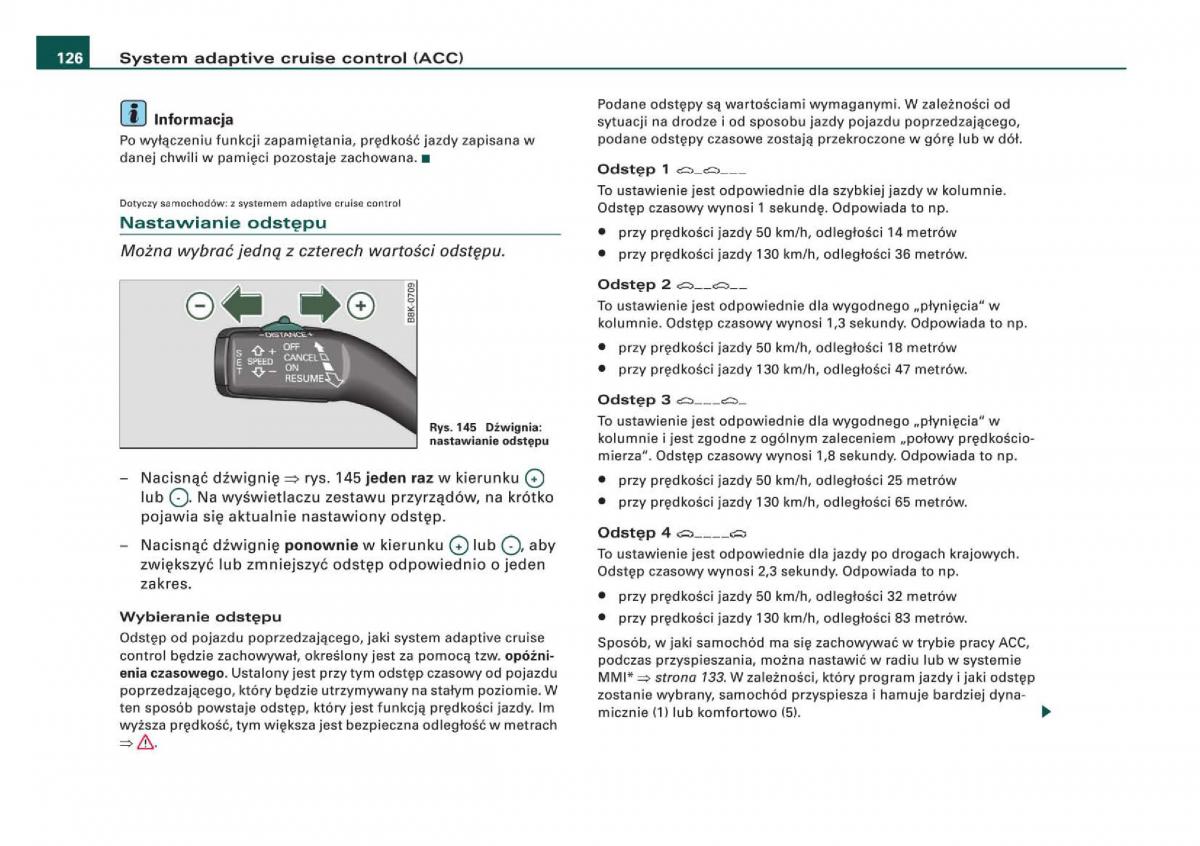 Audi Q5 instrukcja / page 128