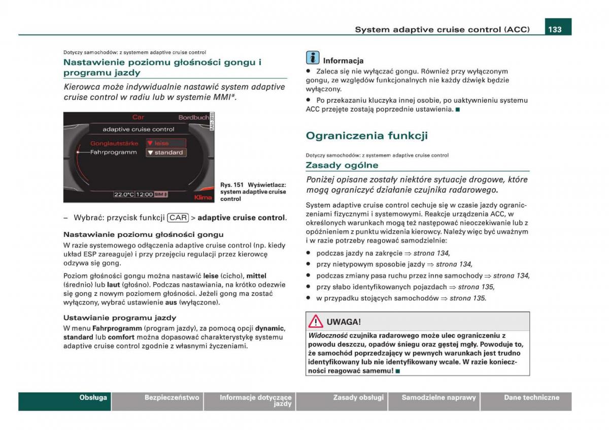 manual Audi Q5 instrukcja / page 135