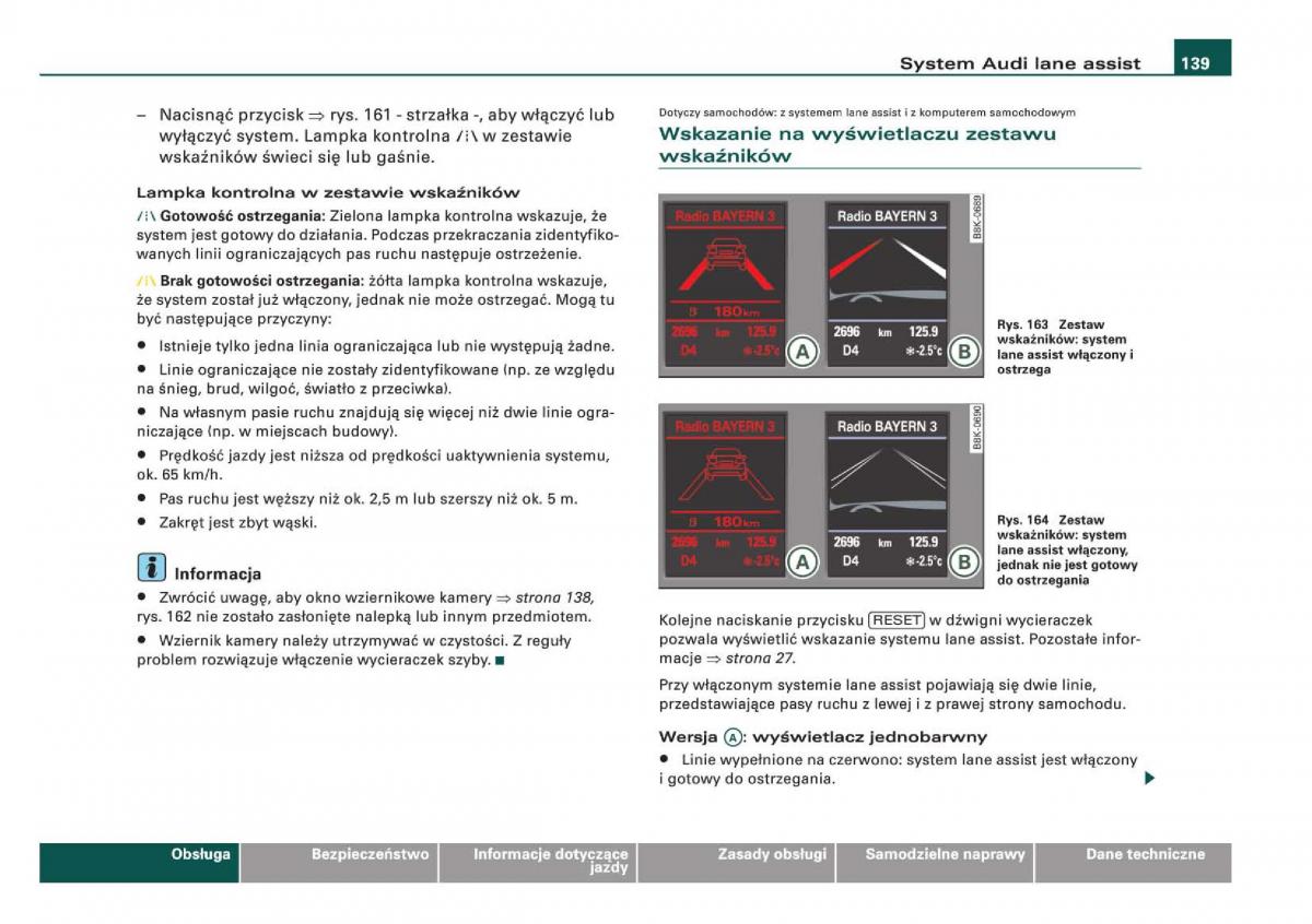 Audi Q5 instrukcja / page 141