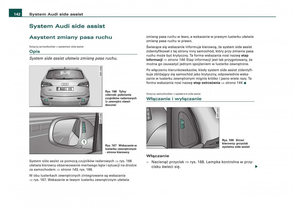 manual Audi Q5 instrukcja / page 144