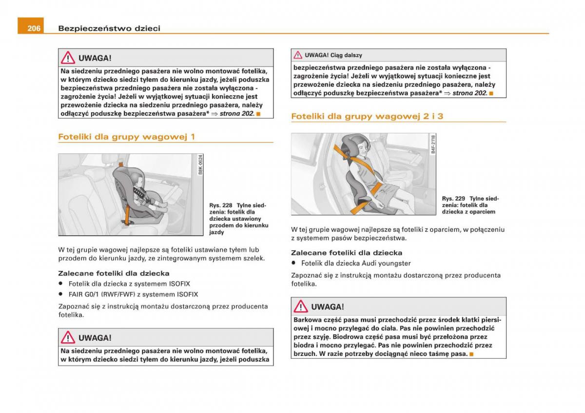 manual Audi Q5 instrukcja / page 208