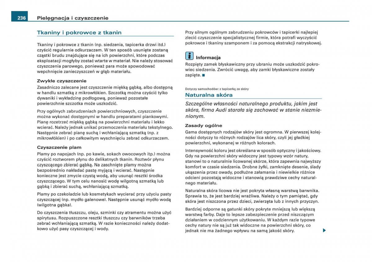 manual Audi Q5 instrukcja / page 238