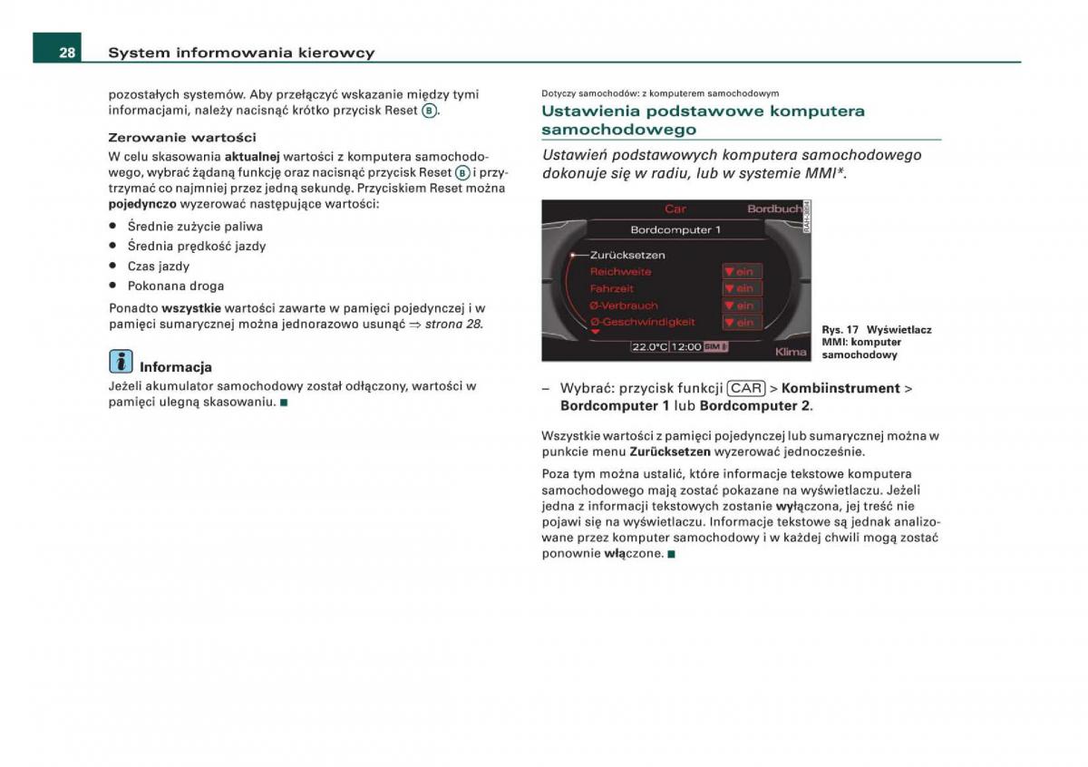 Audi Q5 instrukcja / page 30