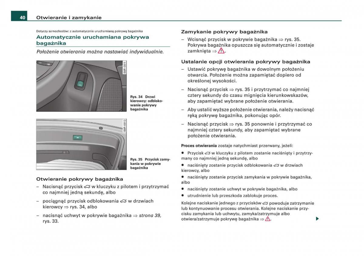 Audi Q5 instrukcja / page 42