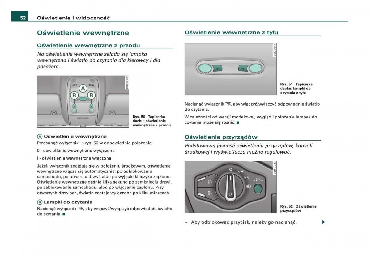 manual Audi Q5 instrukcja / page 54