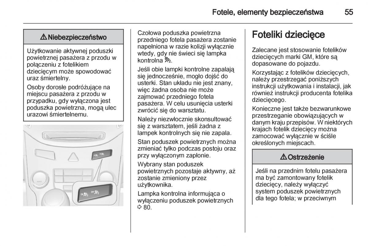 Chevrolet Orlando instrukcja obslugi / page 57