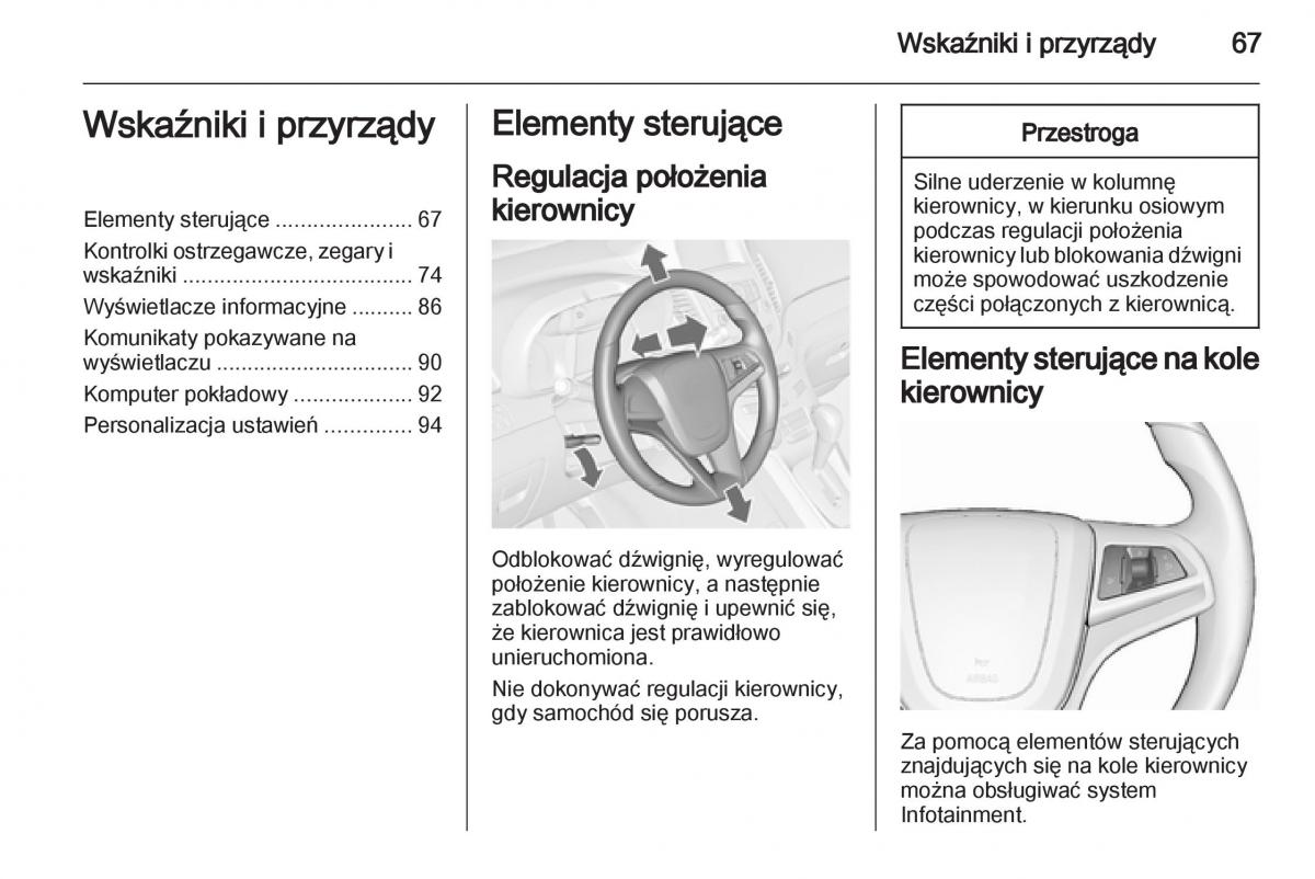 Chevrolet Orlando instrukcja obslugi / page 69