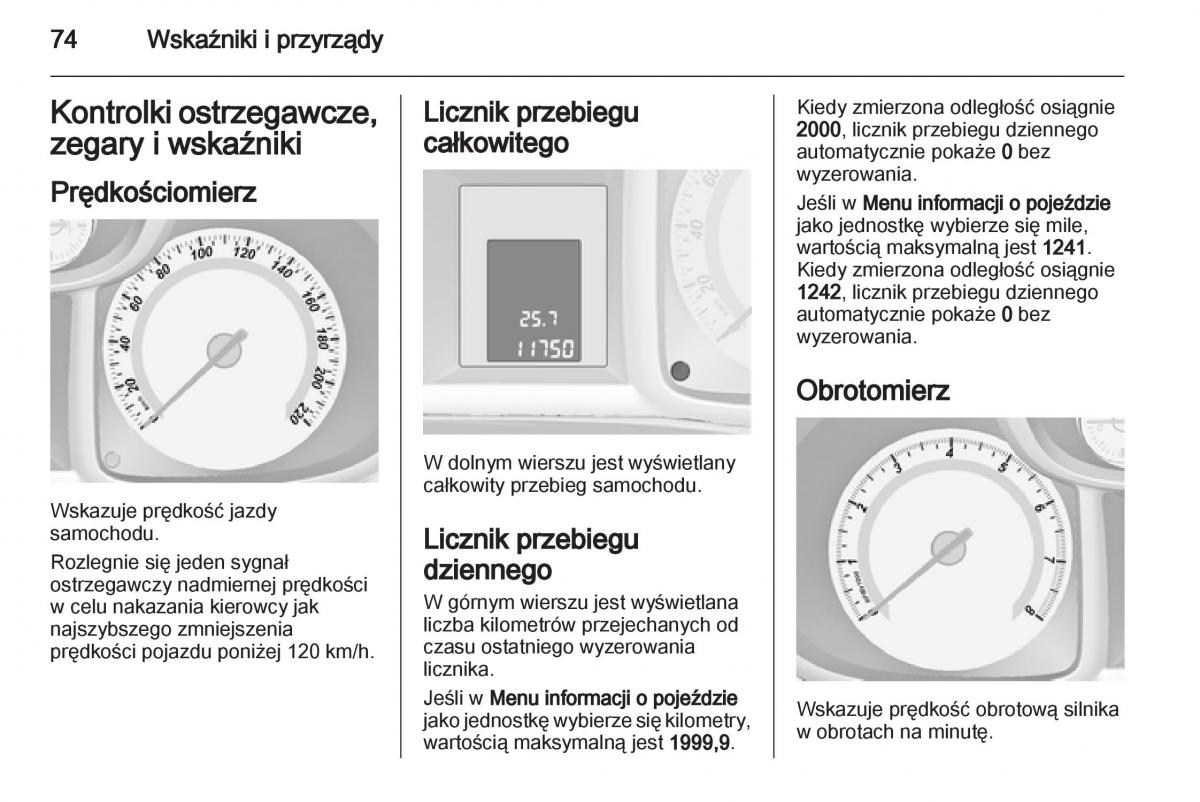 Chevrolet Orlando instrukcja obslugi / page 76