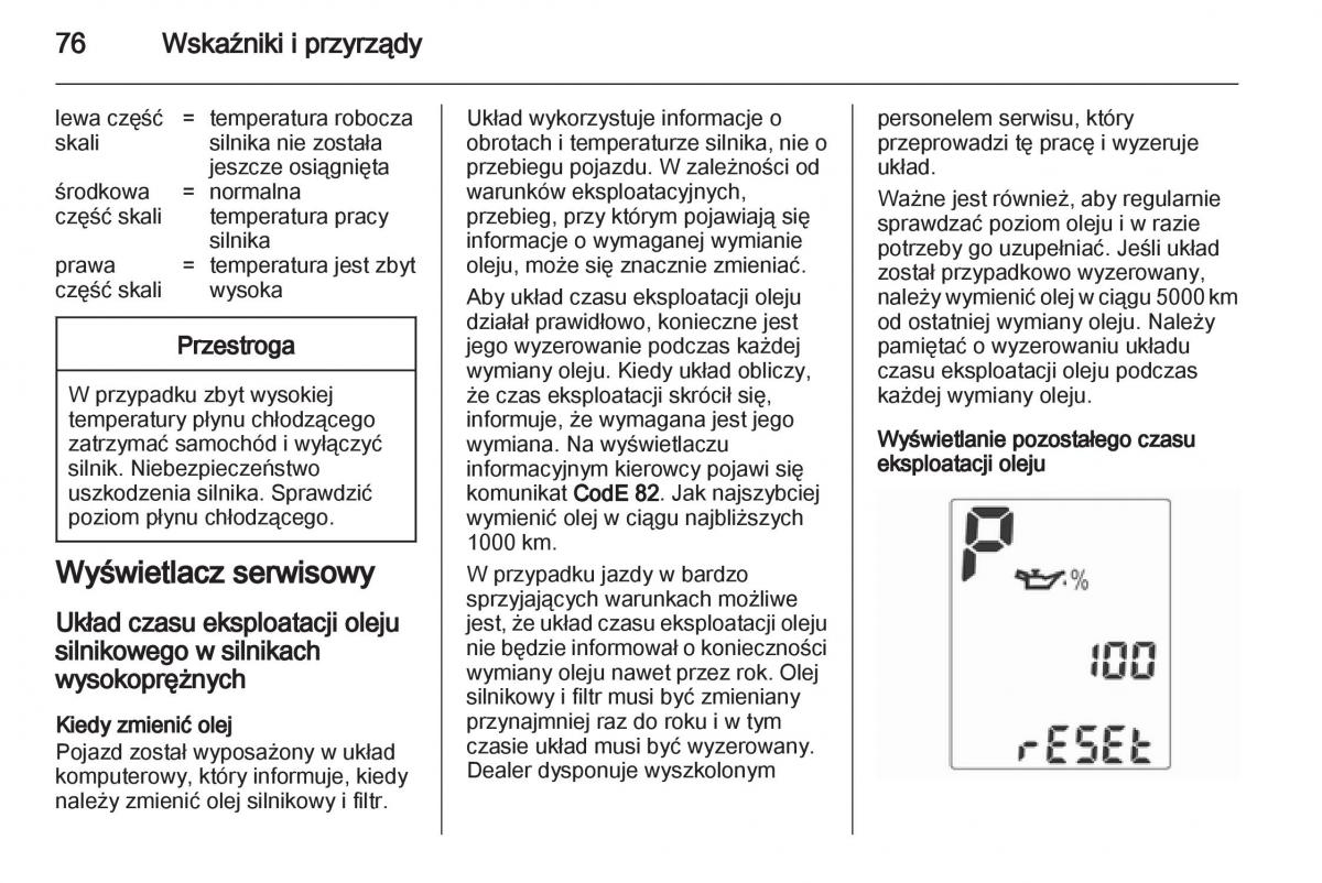 Chevrolet Orlando instrukcja obslugi / page 78