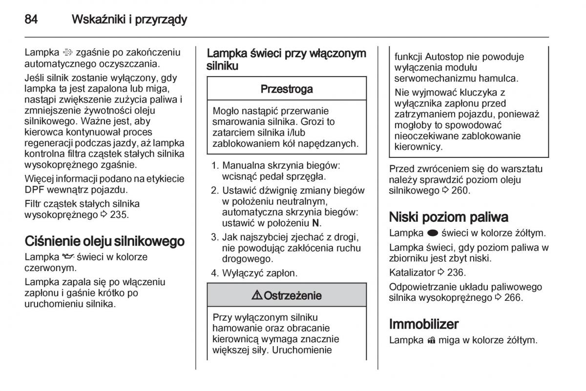 Chevrolet Orlando instrukcja obslugi / page 86