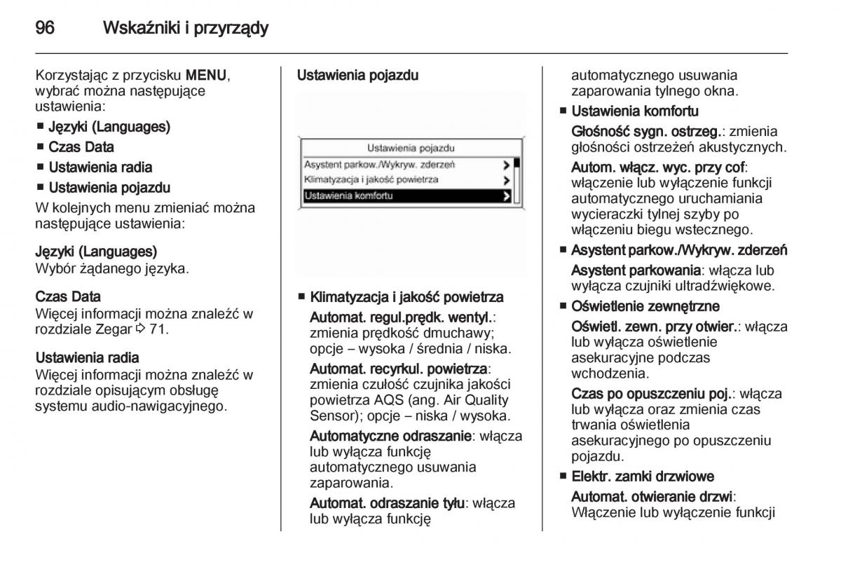 Chevrolet Orlando instrukcja obslugi / page 98