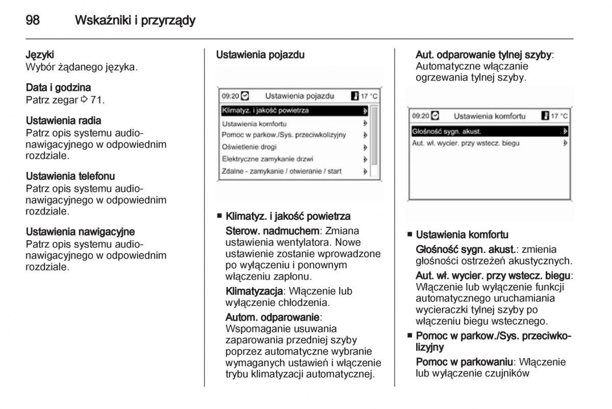 Chevrolet Orlando instrukcja obslugi / page 100