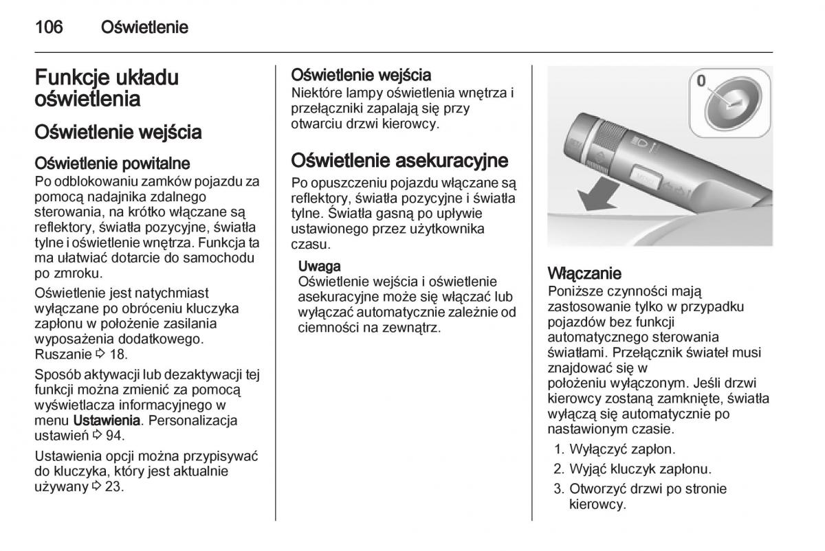 Chevrolet Orlando instrukcja obslugi / page 108