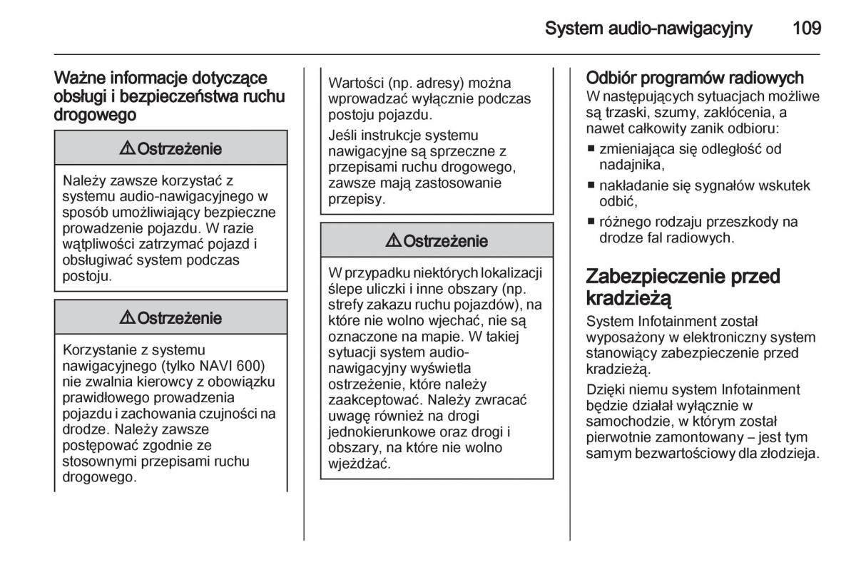 Chevrolet Orlando instrukcja obslugi / page 111