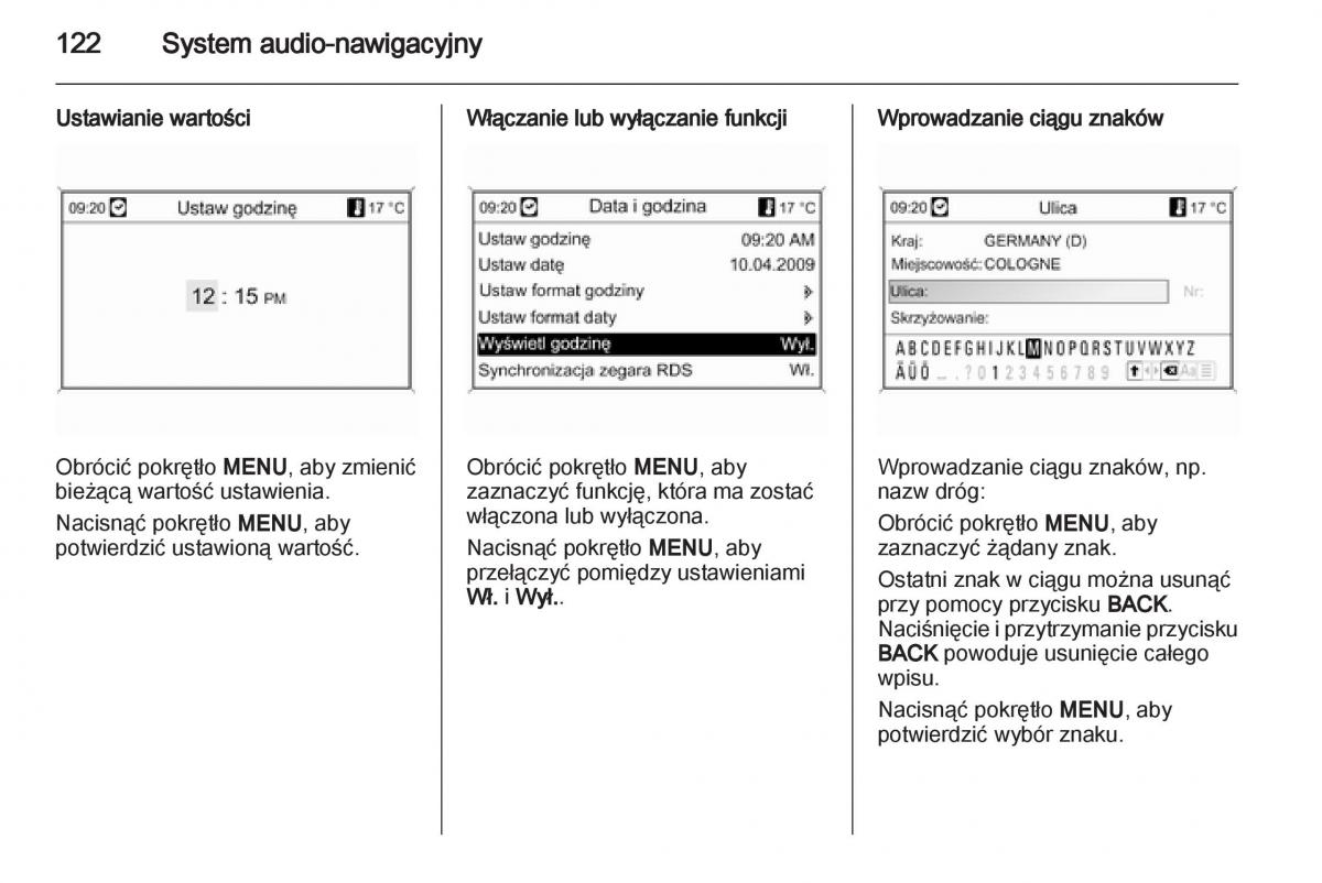 Chevrolet Orlando instrukcja obslugi / page 124