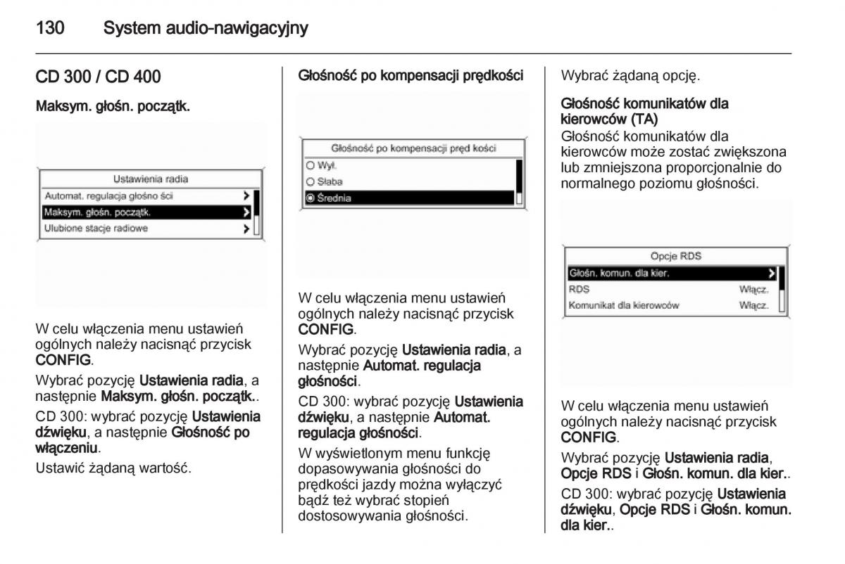 Chevrolet Orlando instrukcja obslugi / page 132