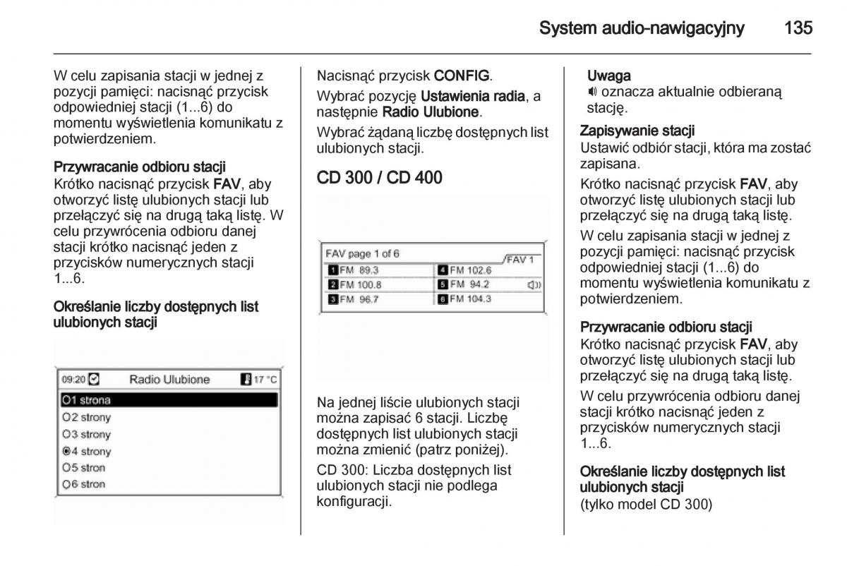 Chevrolet Orlando instrukcja obslugi / page 137