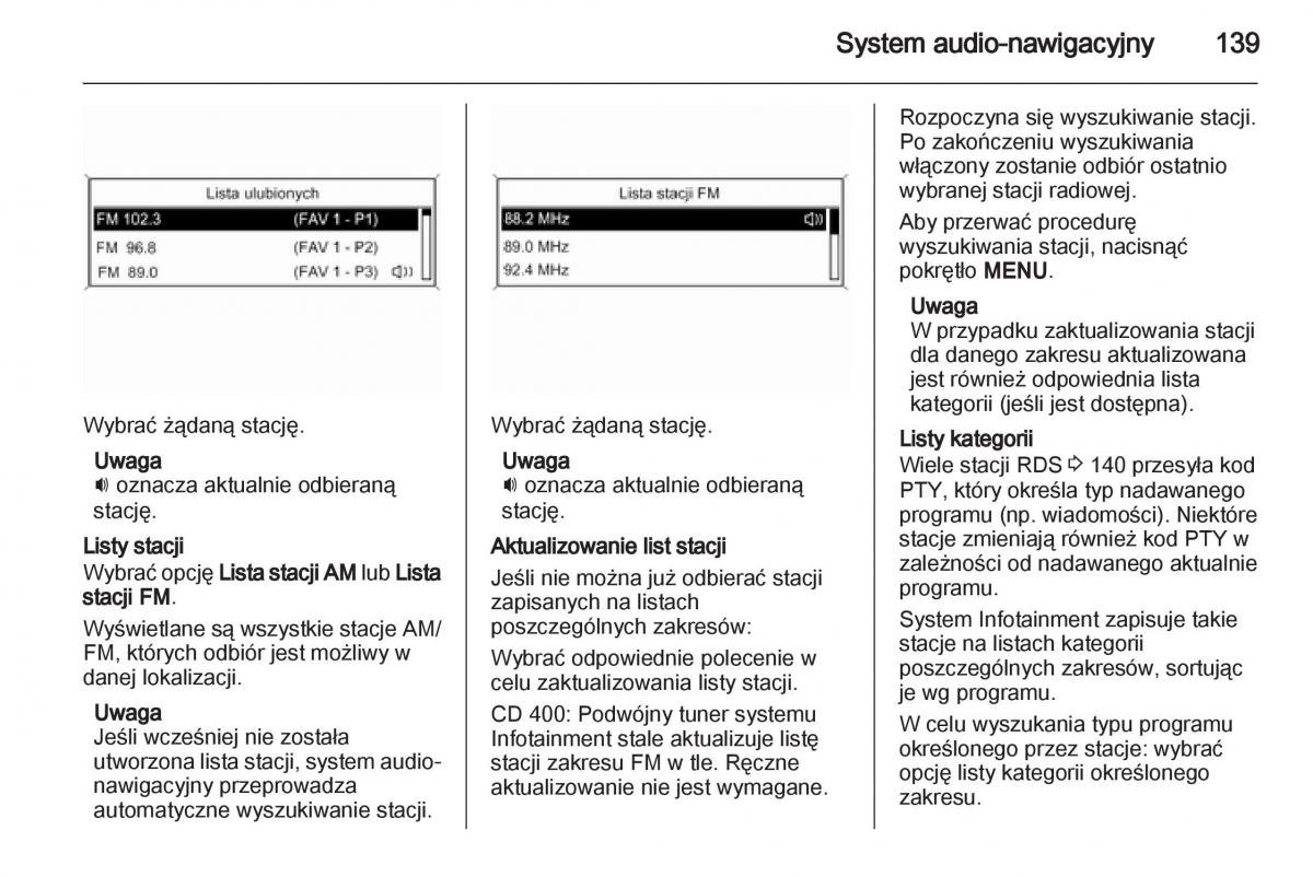 Chevrolet Orlando instrukcja obslugi / page 141