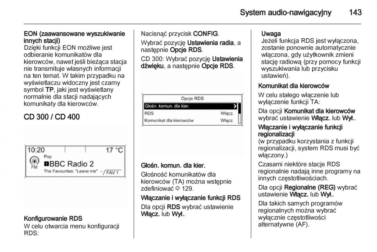 Chevrolet Orlando instrukcja obslugi / page 145