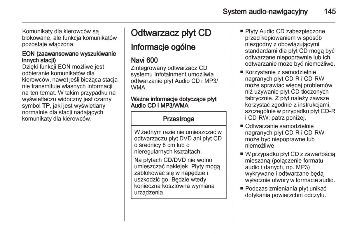 Chevrolet Orlando instrukcja obslugi / page 147