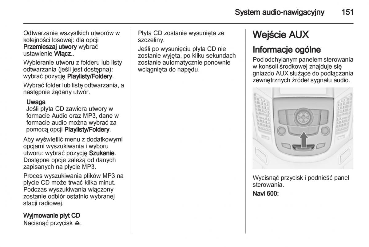 Chevrolet Orlando instrukcja obslugi / page 153