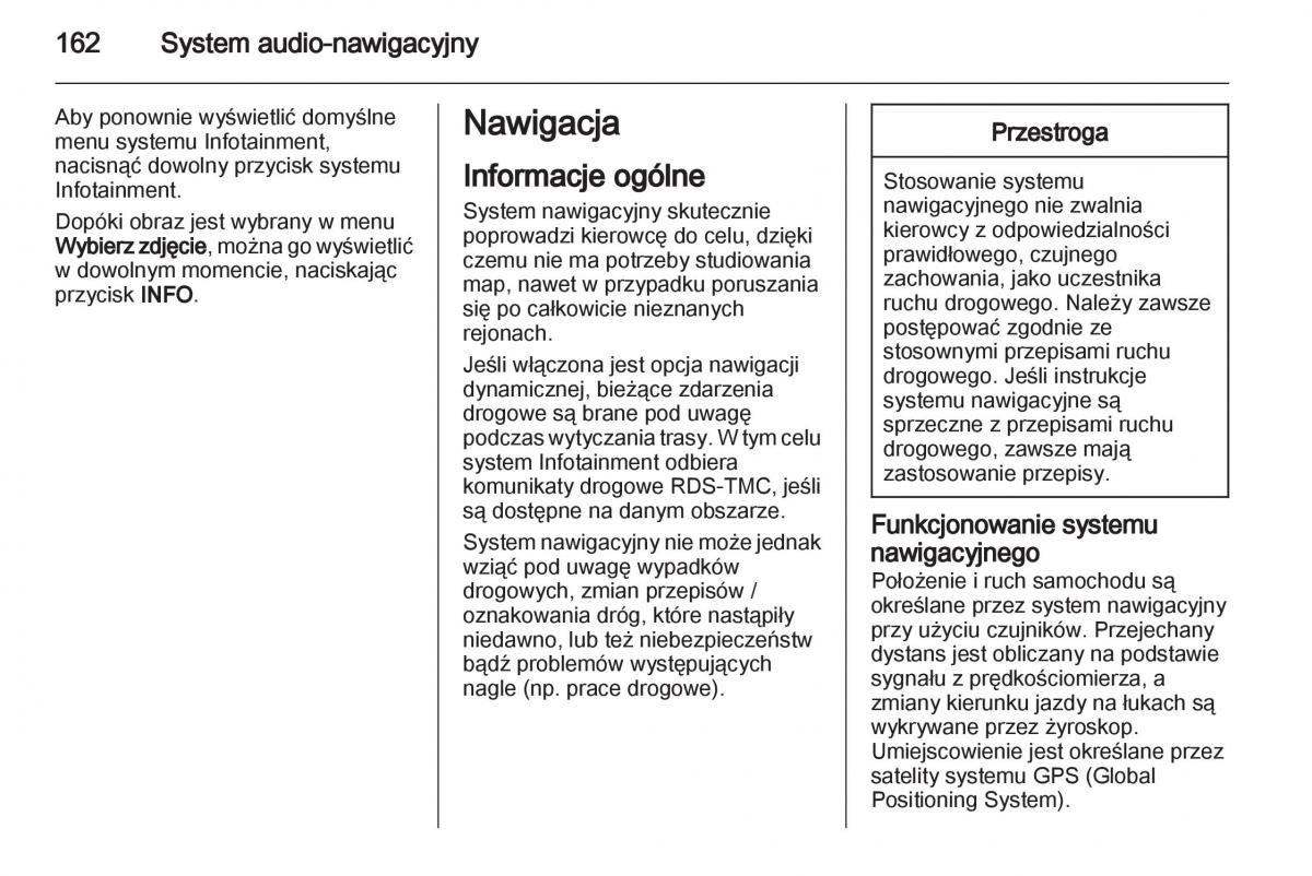 Chevrolet Orlando instrukcja obslugi / page 164