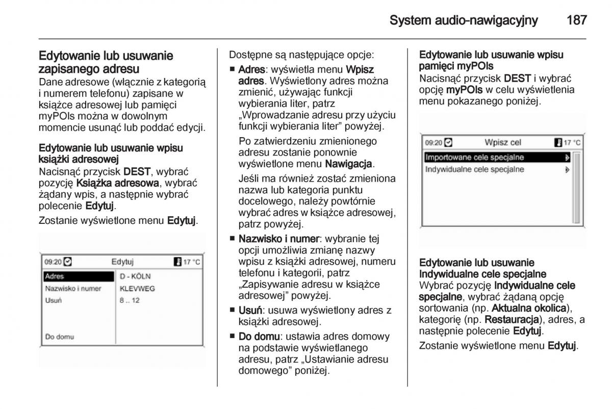 Chevrolet Orlando instrukcja obslugi / page 189