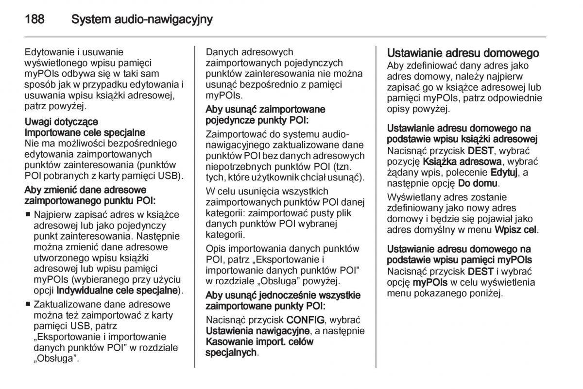 Chevrolet Orlando instrukcja obslugi / page 190