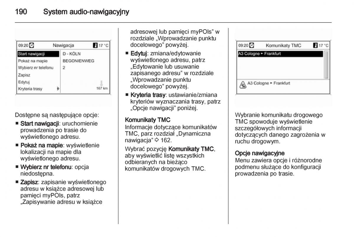 Chevrolet Orlando instrukcja obslugi / page 192