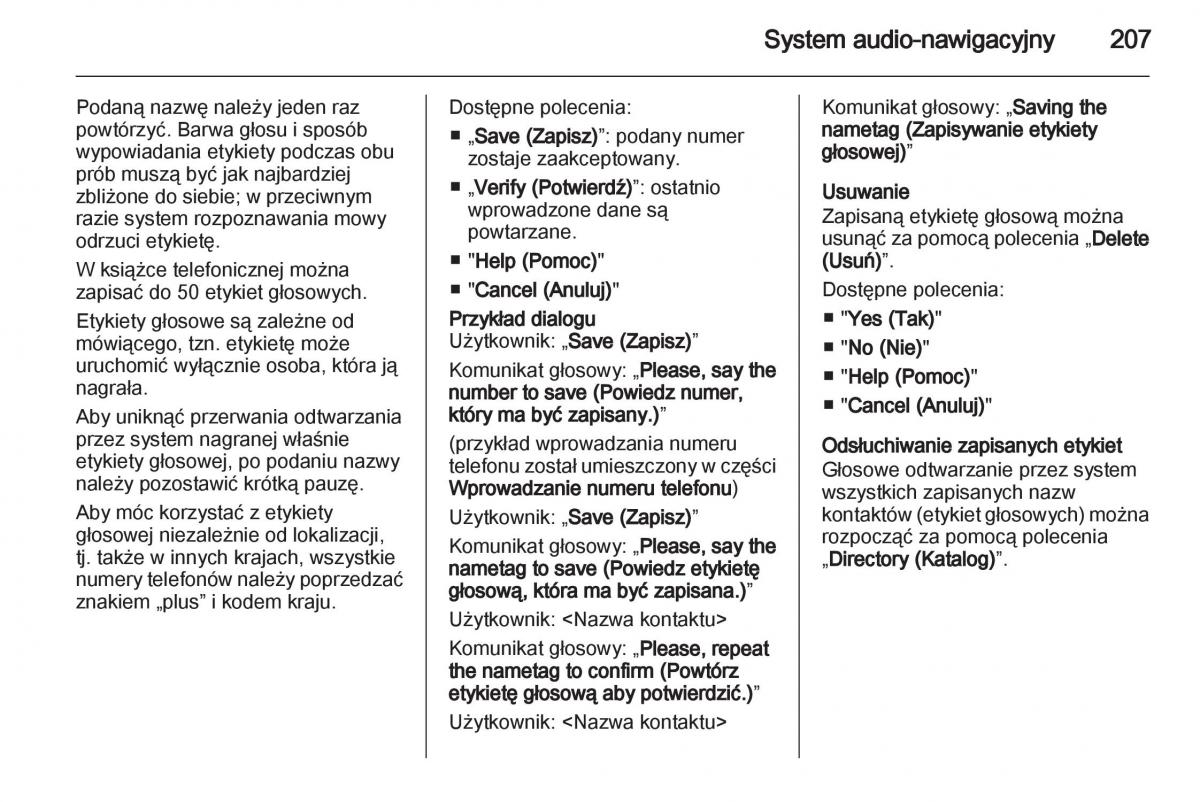 Chevrolet Orlando instrukcja obslugi / page 209