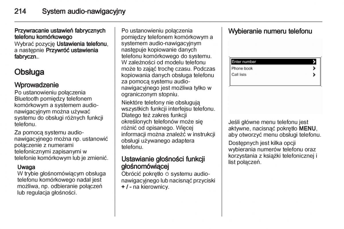 Chevrolet Orlando instrukcja obslugi / page 216