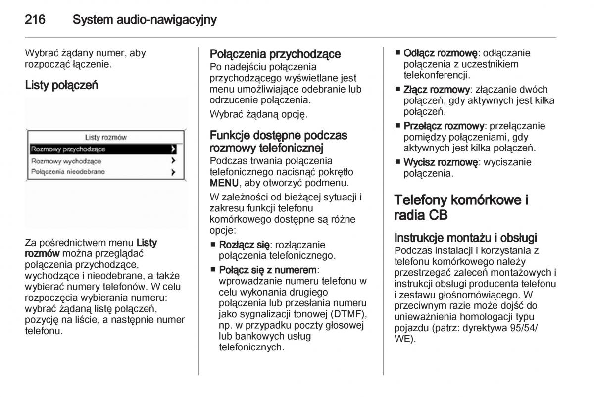 Chevrolet Orlando instrukcja obslugi / page 218