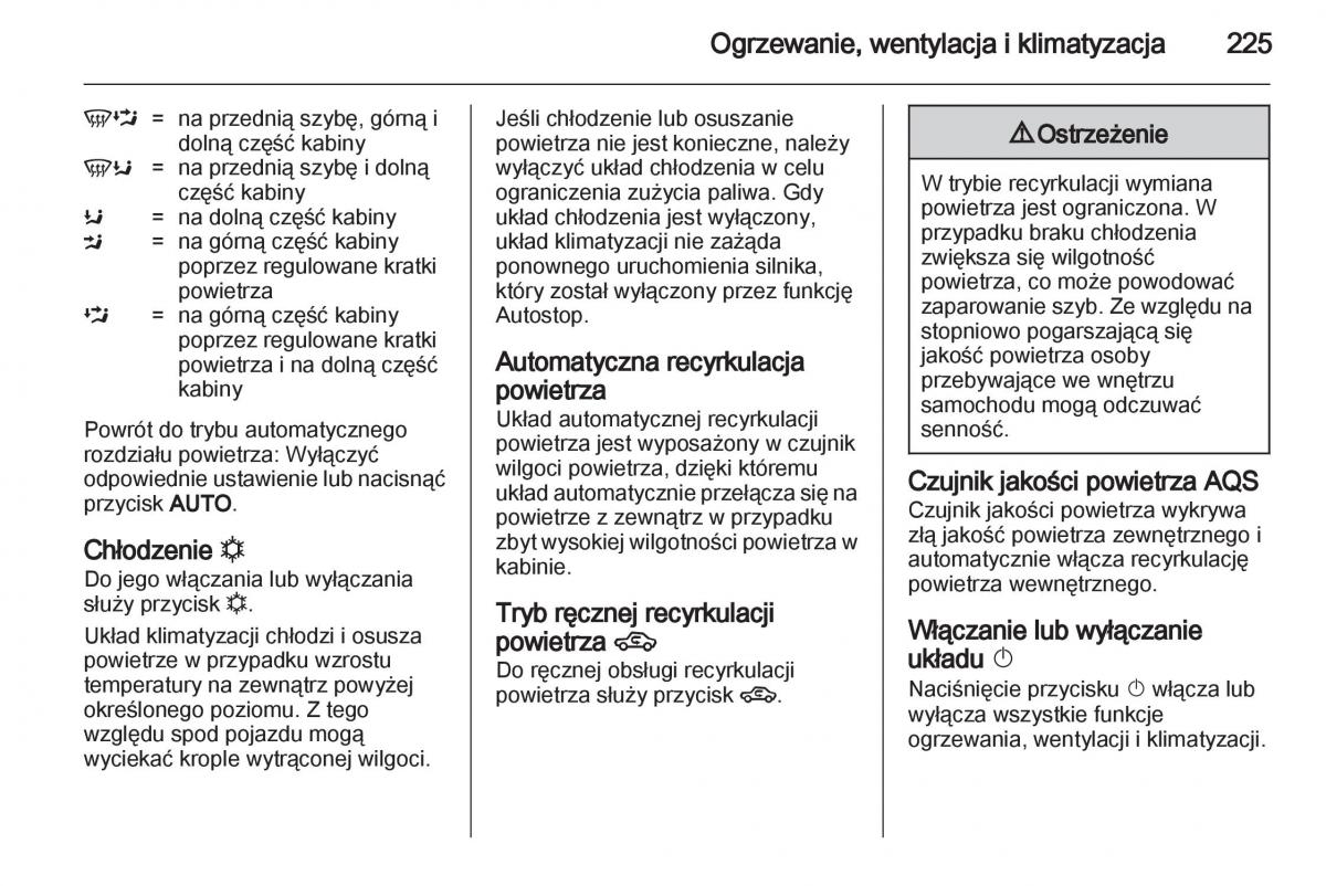 Chevrolet Orlando instrukcja obslugi / page 227