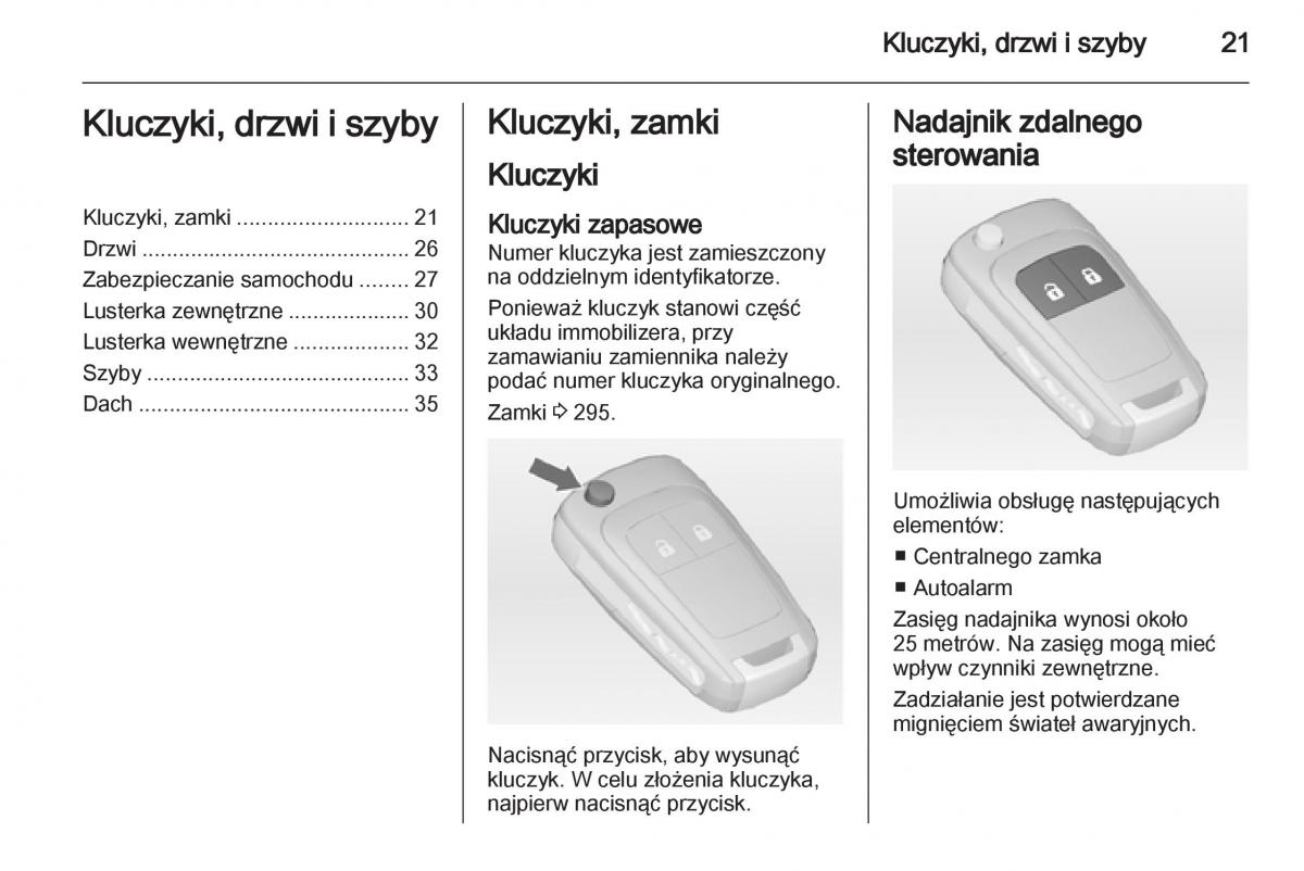 Chevrolet Orlando instrukcja obslugi / page 23