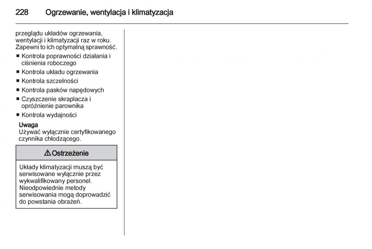 Chevrolet Orlando instrukcja obslugi / page 230